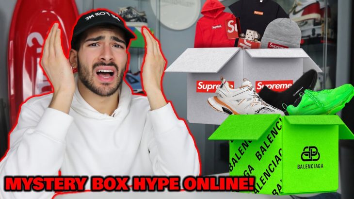 MYSTERY BOX ONLINE HYPE CON 500€: Supreme, Yeezy, ecc. Hypedrop