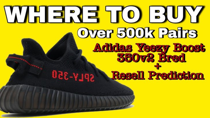 Where To Buy Adidas Yeezy Boost 350v2 “Bred” Restock
