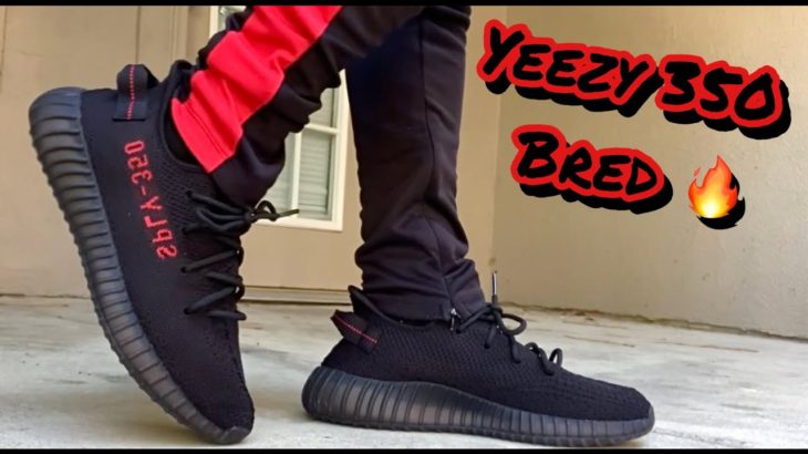 YEEZY 350 BRED ON FEET/REVIEW