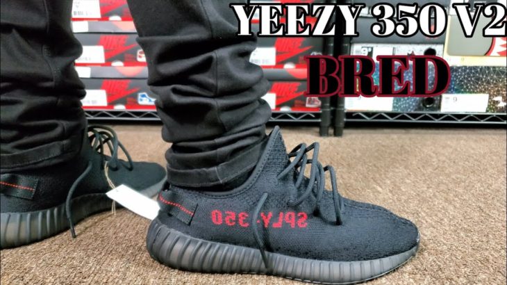 YEEZY 350 V2 BRED REVIEW & ON FEET