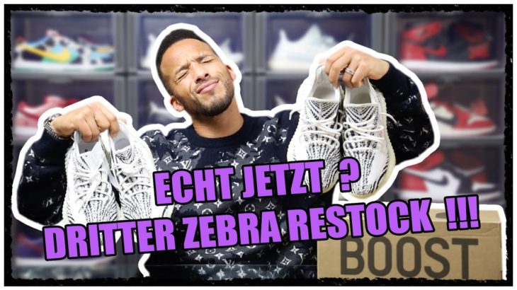 YEEZY 350 V2 ZEBRA RESTOCK 2020 REVIEW DEUTSCH I ADIDAS, KANYE WARUM ? #yeezy #sneaker #restock
