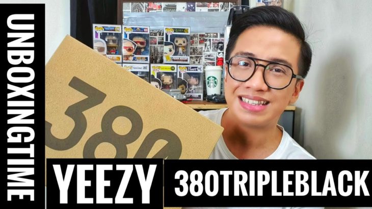 YEEZY 380 TRIPLE BLACK I UNBOXING TIME