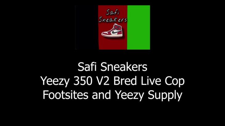 Yeezy 350 Bred V2 Live Cop with EasyCop and Splashforce! Absolute Cookout!