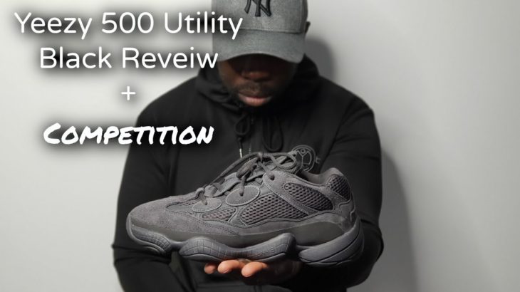 Yeezy 500 Utility Black + Win this pair free