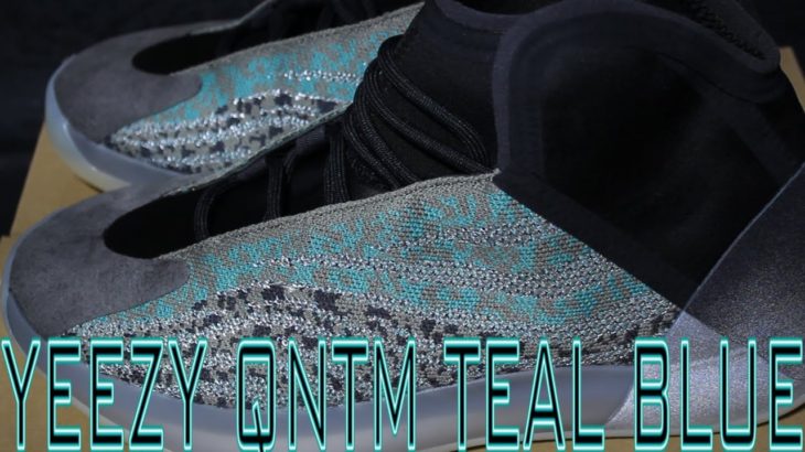 Yeezy QNTM Teal Blue Review + On Feet Plus How To Cop Yeezy 350 V2 Natural on Yeezy Supply!