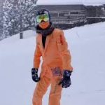 カラースーツでスノボーをやってみました！Wonder Stageロゴ入りのオレンジスーツで一番目立った！超～楽しい！