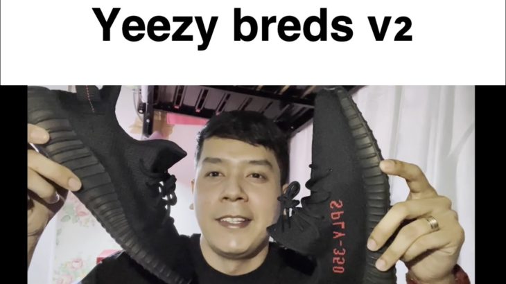 Yeezy 350 v2 breds unboxing review on feet tagalog