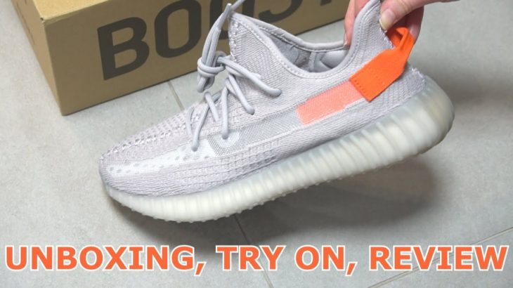 Yeezy Boost V2 Light Tail // UNBOXING, TRY ON & REVIEW
