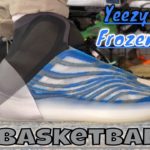 Yeezy QNTM Frozen Blue Basketball Detailed Review On Foot