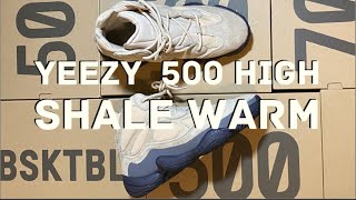 ADIDAS YEEZY 500 HIGH SHALE WARM *HONESTLY REVIEW*