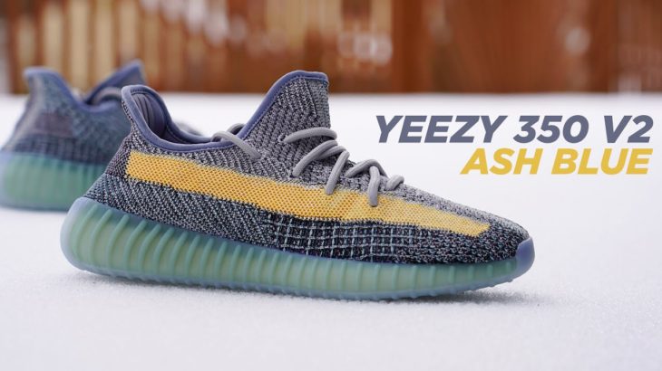 Adidas YEEZY 350 V2 ASH BLUE Review & On Foot