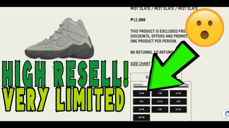 Adidas YEEZY 500 HIGH MIST SLATE RELEASE DAY REVIEW