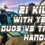 Duos vs Trios 21 Kills w Yeezy HANDCAM COD WARZONE