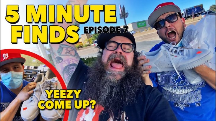 Five Minute Finds Episode 7 with Rossco Soletrain Adidas Yeezy Come Up!