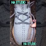 Hướng dẫn buộc dây giày Yeezy 350 | How to lace Yeezy 350 | Mẹo vặt cuộc sống | HA STUDIO