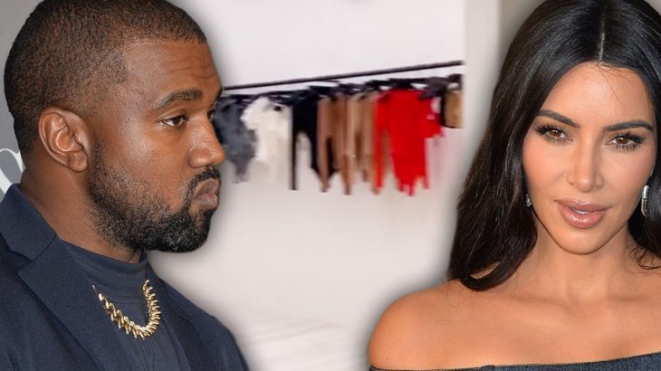 Kim Kardashian Removes Kanye’s Yeezy Collection Out Their Home?