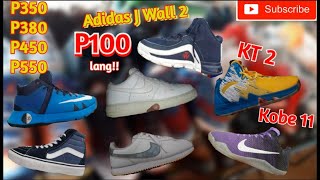 P100 Adidas J Wall 2 | Kobe 11 | Adidas Yeezy Boost 350 at 700  Ukay Shoes Panabo City