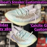 Sailboat’s Customizations: Did I just ruin these Yeezy 380 Calcite Glows?