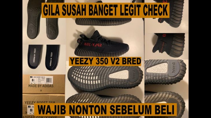 YEEZY 350 V2 BRED REAL VS FAKE // HOW TO LEGIT CHECK YEEZY 350