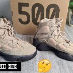 Yeezy 500 High  – On Feet and Check * Nope 40% Note – buy one size larger