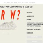 Adidas YEEZY 450 CLOUD WHITE RELEASE DAY REVIEW SOLD OUT!