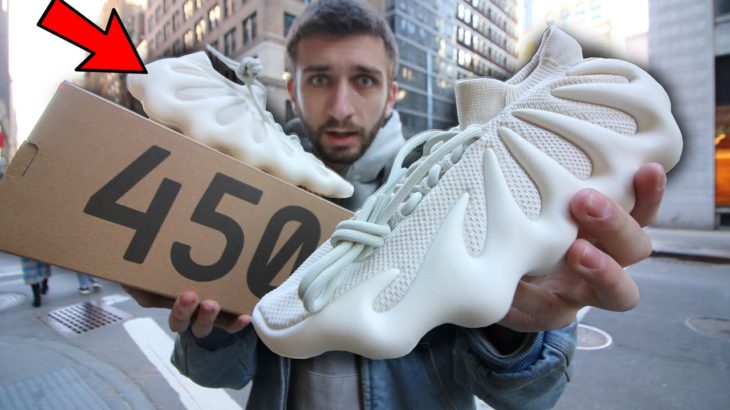 Adidas YEEZY 450 CLOUD WHITE REVIEW… BEST YEEZY EVER?