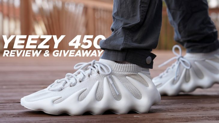 Adidas YEEZY 450 Cloud White REVIEW & GIVEAWAY