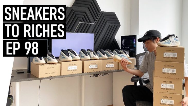Botting Yeezy 700 v3 Kyanite & Foam RNNR – Reselling Vlog – Sneakers To Riches Ep 98