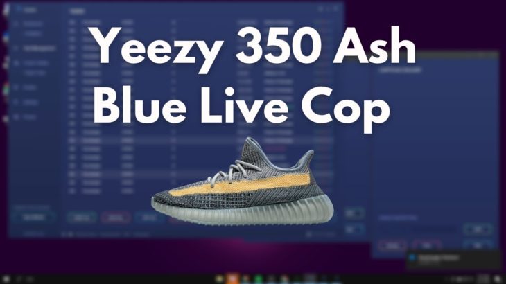 Dashe-Cyber LIVE COP Yeezy 350 Ash Blue Ash | Ceokyler