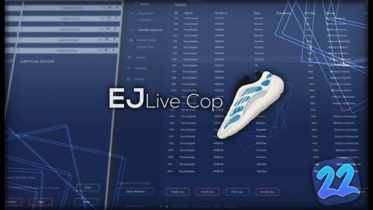 EJ Livecops: Episode 22- Yeezy 700 Kyanite | 8 PAIRS SECURED WITH BALKO & DASHE