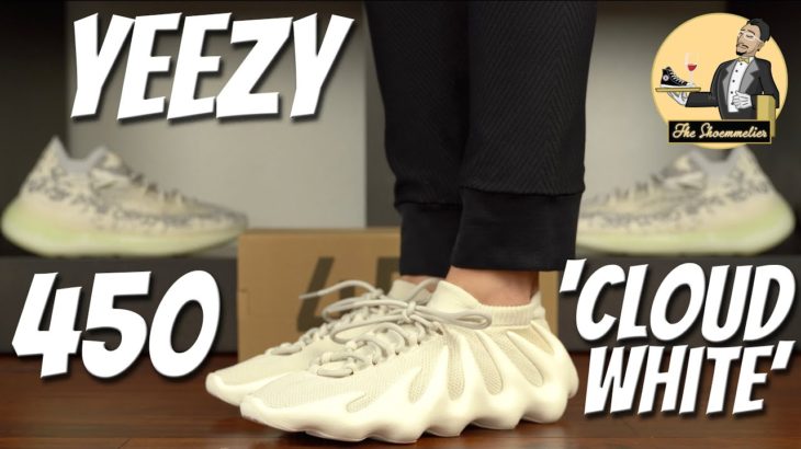 I told myself I WASN’T gonna buy these shoes! • adidas Yeezy 450 ‘Cloud White’