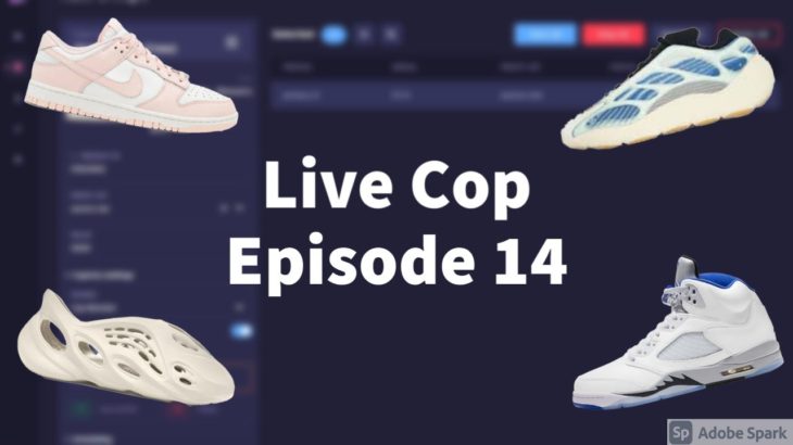Live Cop Episode 14 – Dunk Low Pearl, Yeezy 700 Kyanite, Yeezy Foam RNNR, Jordan 5 Stealth