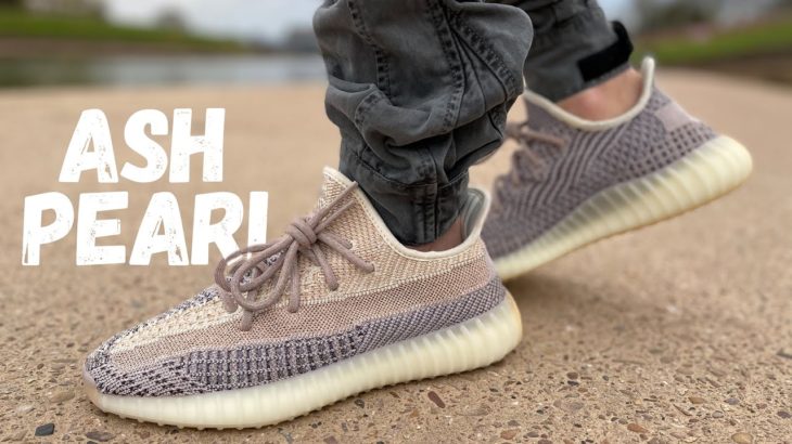 SUPER CLEAN! Yeezy 350V2 Ash Pearl Review & On Foot