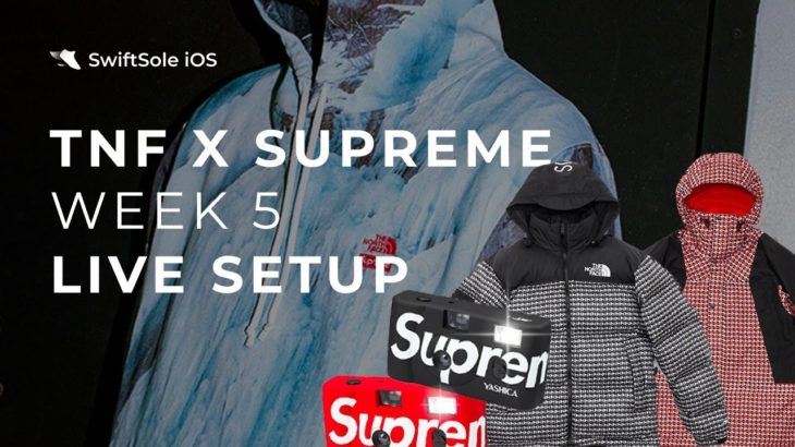 SwiftSole Supreme W5 Set Up Guide Livestream – TNF The North Face Collab