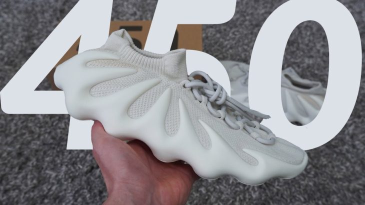 THESE ARE INSANE! Adidas Yeezy 450 Cloud White