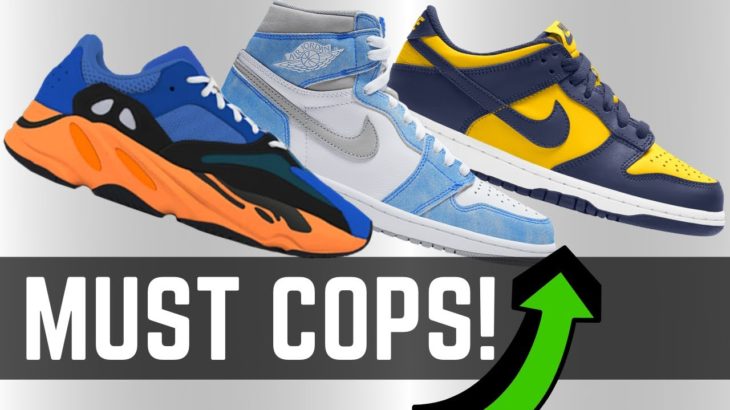 Upcoming Sneaker Drops | Jordan 1 Hyper Royal | Yeezy 700 Bright Blue | Nike Dunk Michigan + MORE
