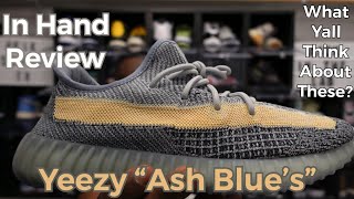 What Y’all Think About These? Detailed in hand review:Yeezy “Blue Ash’s” #KikSquadTV