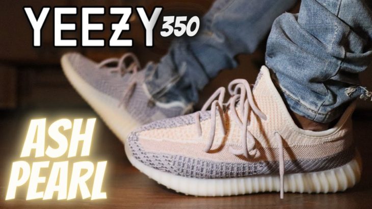 YEEZY 350 ASH PEARL DETAILTED REVIEW & ON FEET!!