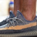 YEEZY 350 V2 ASH BLUE REVIEW & ON FEET!