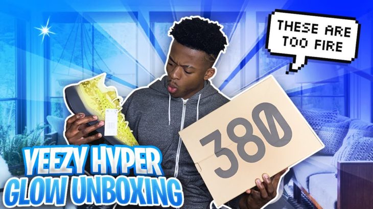 YEEZY 380 HYLTE GLOW UNBOXING + ON FEET REVIEW 🔥👟