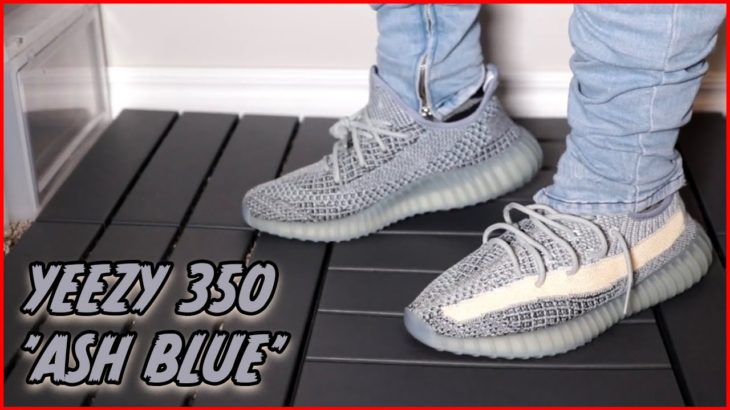 YEEZY ‘ASH BLUE’ REVIEW + ON FOOT!!!