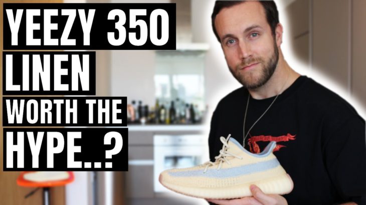 YEEZY BOOST 350 LINEN UNBOXING, REVIEW & ON-FEET