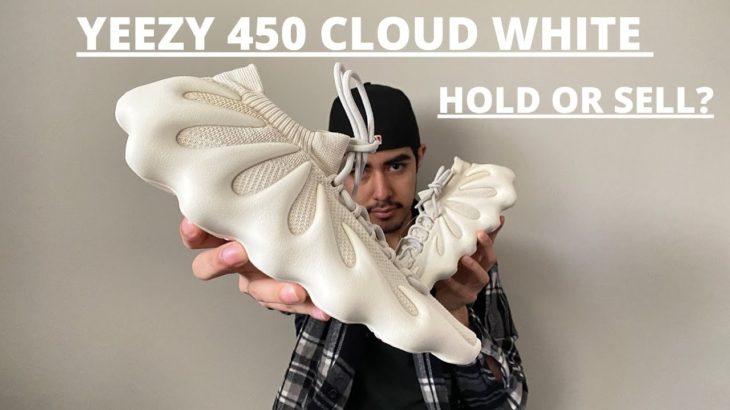 Yeezy 450 Cloud White Review | Sizing? |Hold or Sell? | Resell Predictions | Something Different!!!
