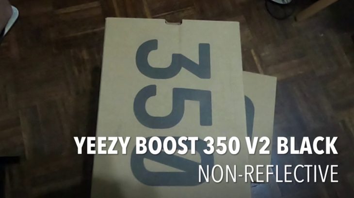 Yeezy Boost 350 V2 Black Non-Reflective