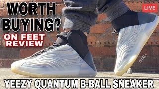 adidas Yeezy QUANTUM Basketball Sneaker On Feet Review – WORTH BUYING?