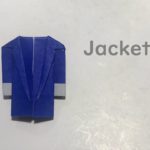 【折り紙・origami】ジャケット　Jacket