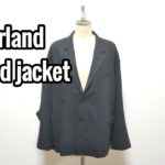 【wonderlnd】商品紹介「wonderland Tailored jacket」ワンダーランド　テーラードジャケット　モノトーン　ブラック　ファッション　fashion