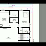32 x 52 Ground and First floor North facing house plan as per vastu 2021