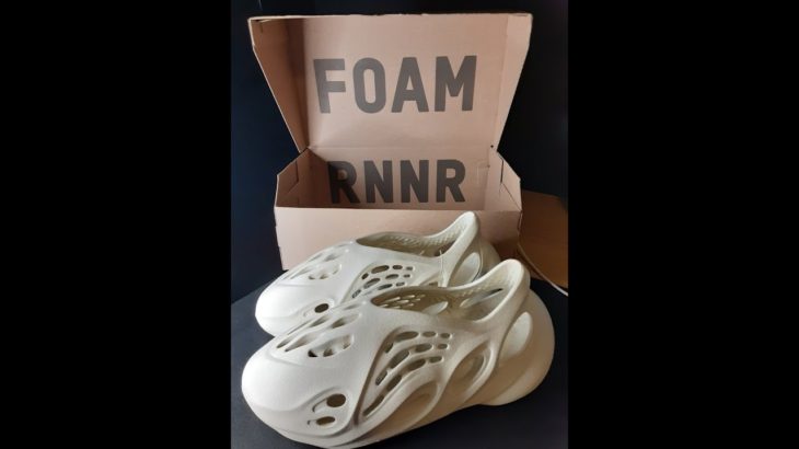 Adidas Yeezy Foam Runners  “SAND” Unboxing + On Feet, Kanye West, Ye, Futuristic comfort!! Amazing!