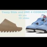 Air Jordan 4 UNC & Adidas Yeezy Slide Live Cop